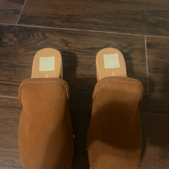 Dolce vita size 6 brown suede clogs - Picture 3 of 6